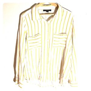 Forever 21 Contemporary Long Sleeve Button Up